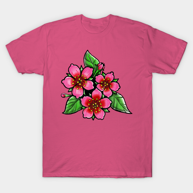 sakura tree t shirt